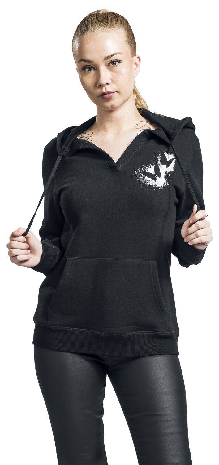 EMP Kapuzenpullover Schwarz Von Full Volume By EMP