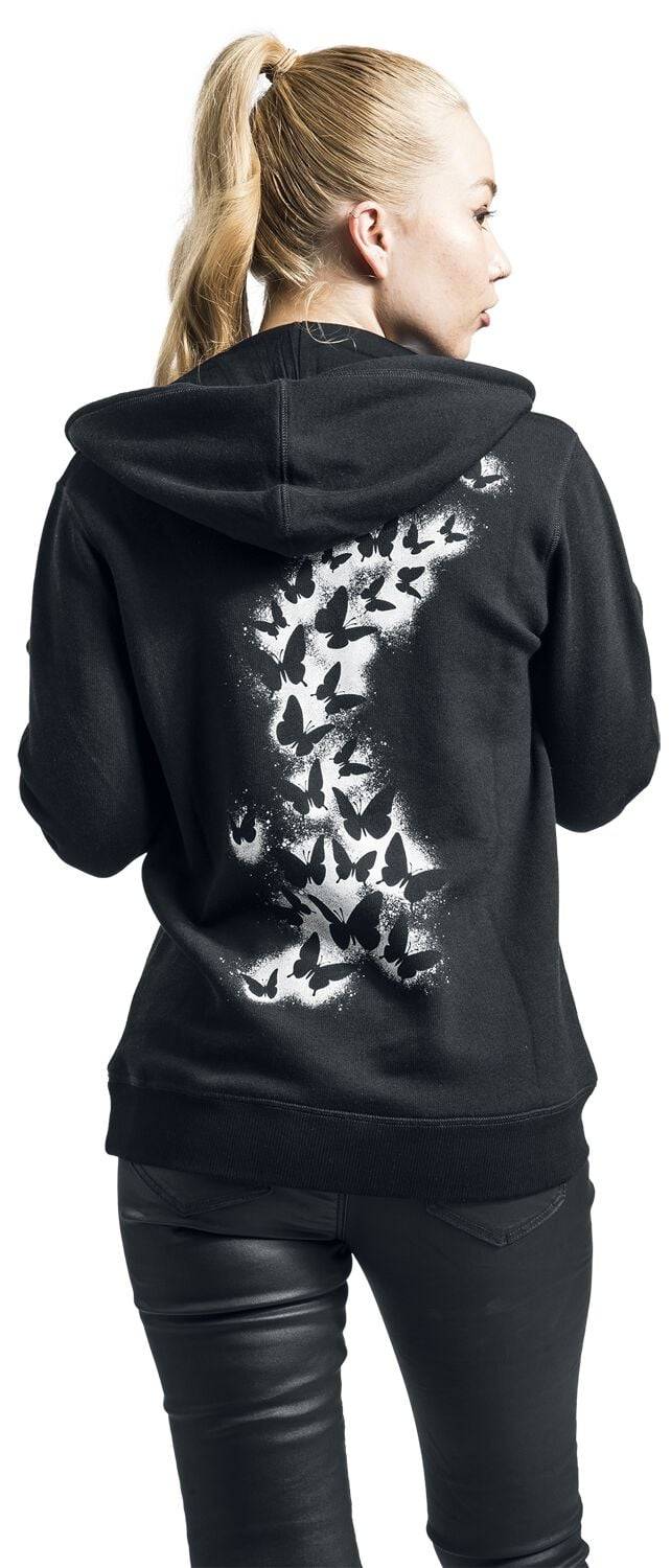 EMP Kapuzenpullover Schwarz Von Full Volume By EMP