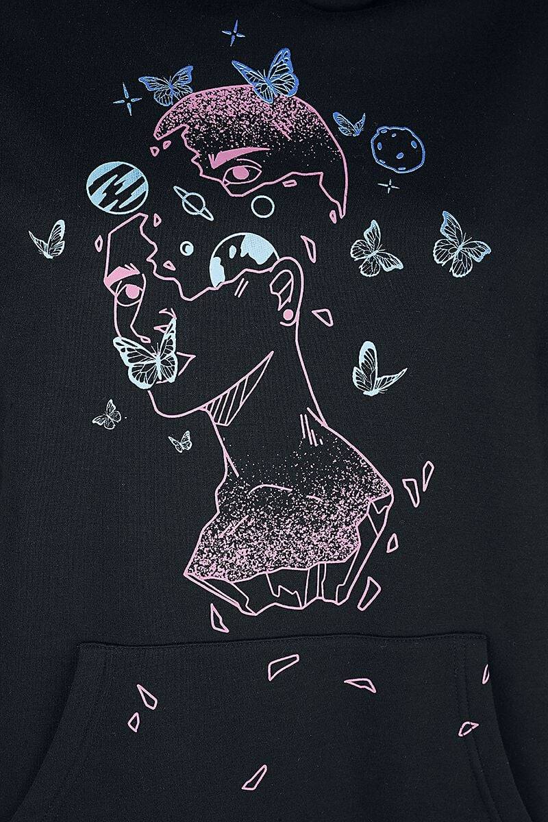 EMP Kapuzenpullover Schwarz Von Full Volume By EMP