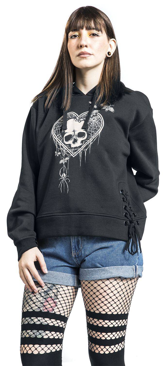 EMP Kapuzenpullover Schwarz Von Full Volume By EMP