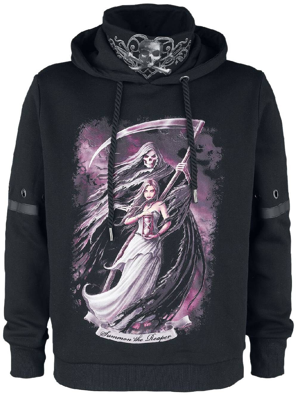 EMP Kapuzenpullover schwarz von Gothicana by EMP