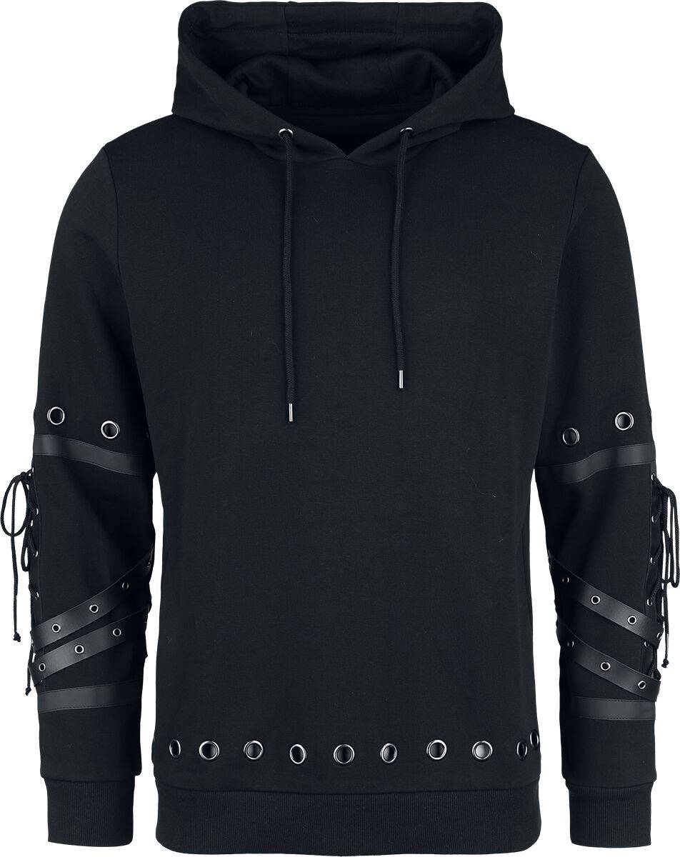 EMP Kapuzenpullover schwarz von Gothicana by EMP