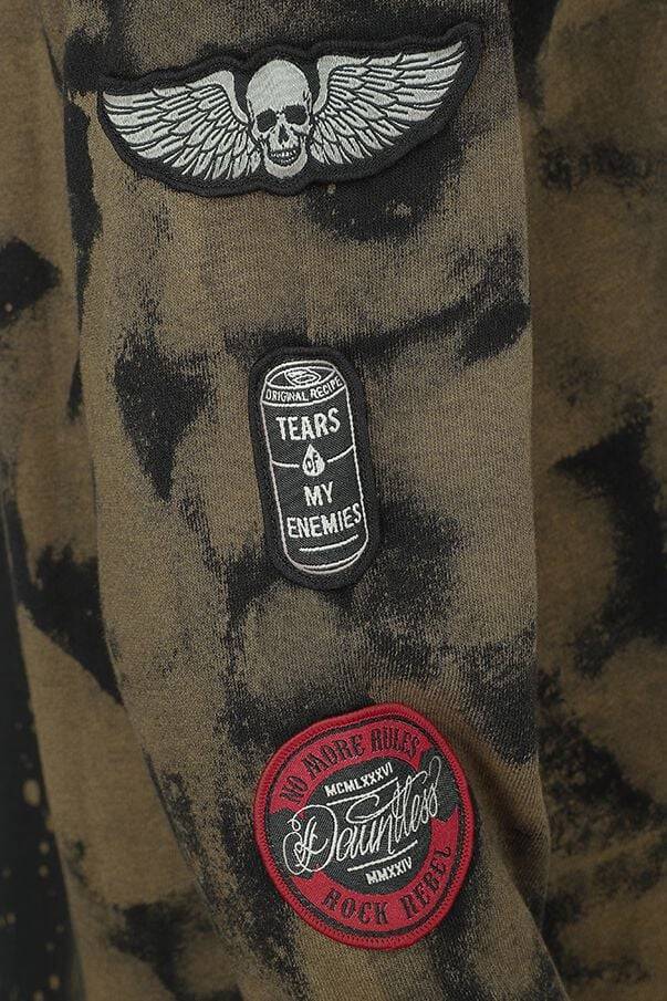 EMP Kapuzenpullover Schwarz Von Rock Rebel By EMP