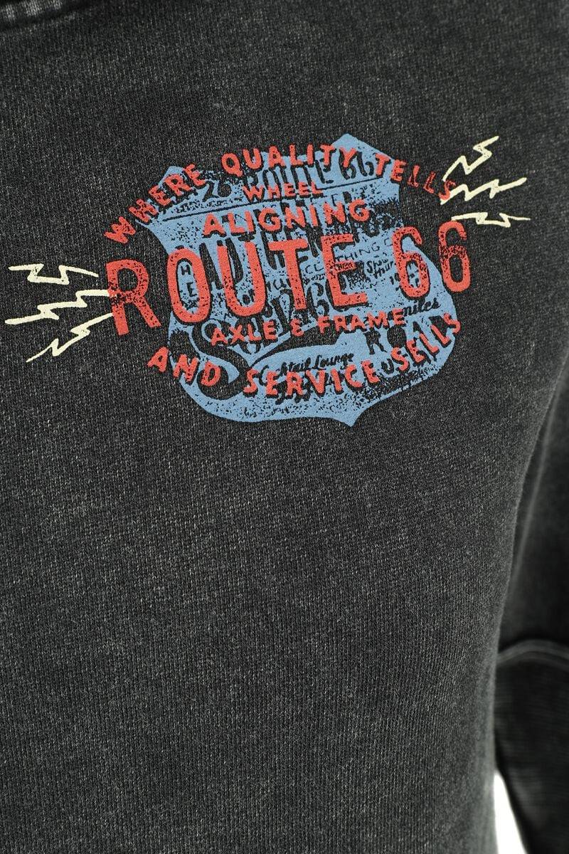 EMP Kapuzenpullover Schwarz Von Rock Rebel By EMP