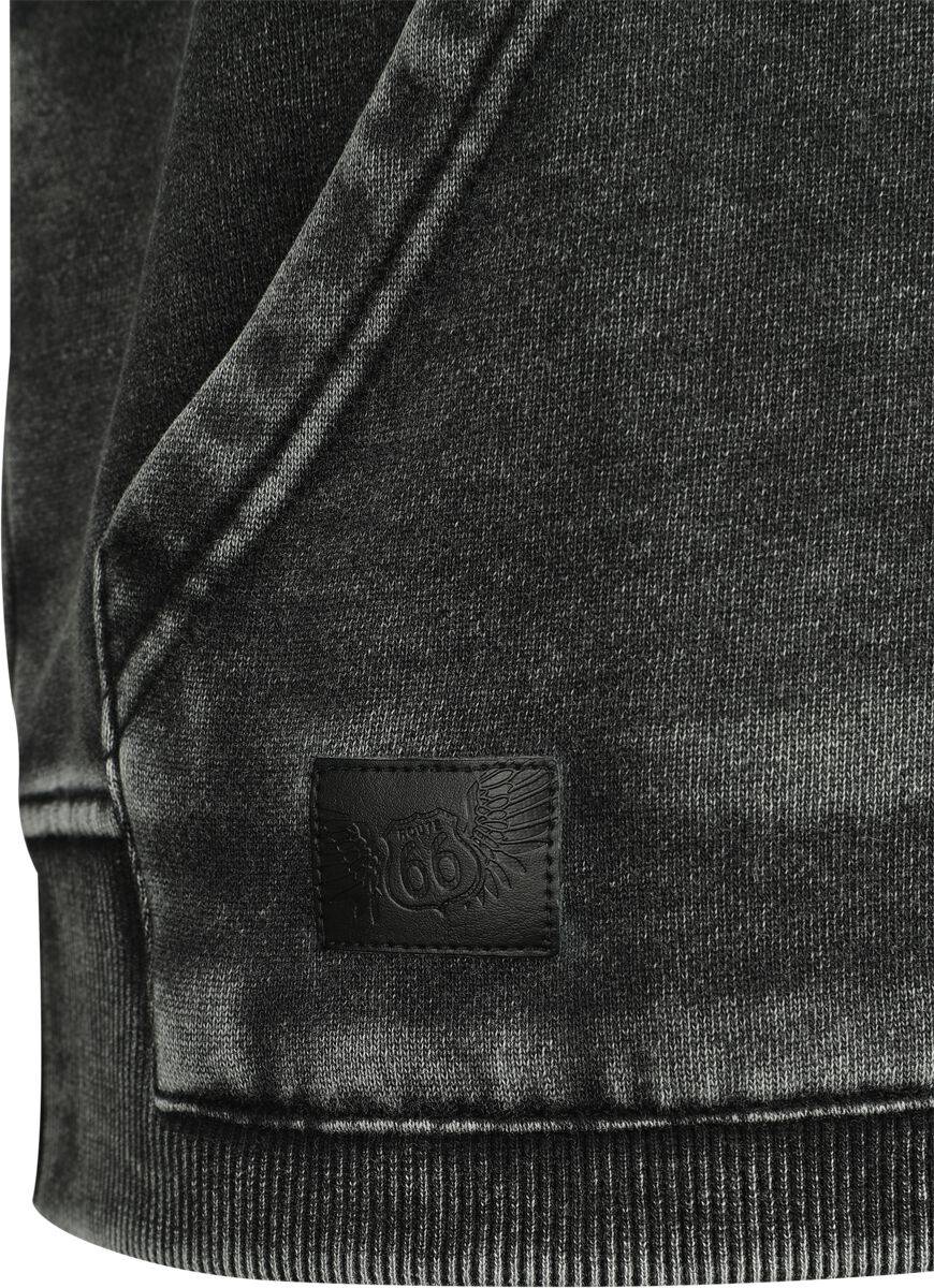 EMP Kapuzenpullover Schwarz Von Rock Rebel By EMP