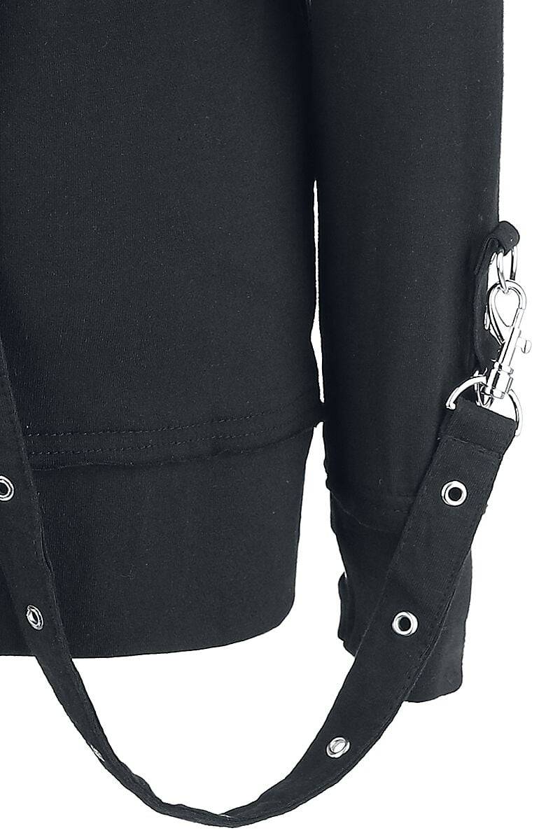 EMP "Karin Hood" Kapuzenjacke Schwarz Von Heartless