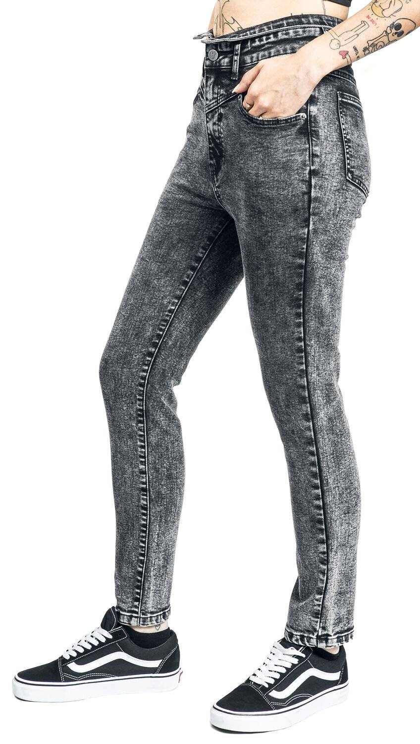 EMP "Kate" Jeans Grau Von Forplay