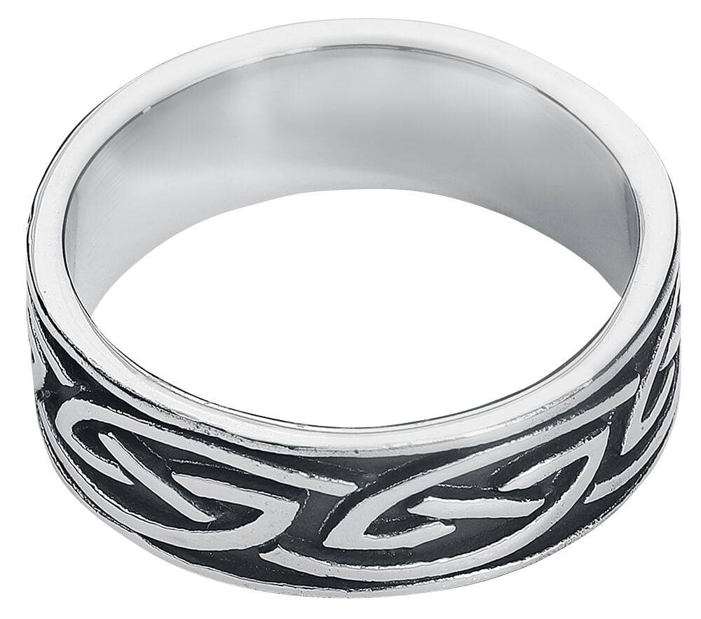 EMP "Keltischer Knoten" Ring Silberfarben Von EtNox