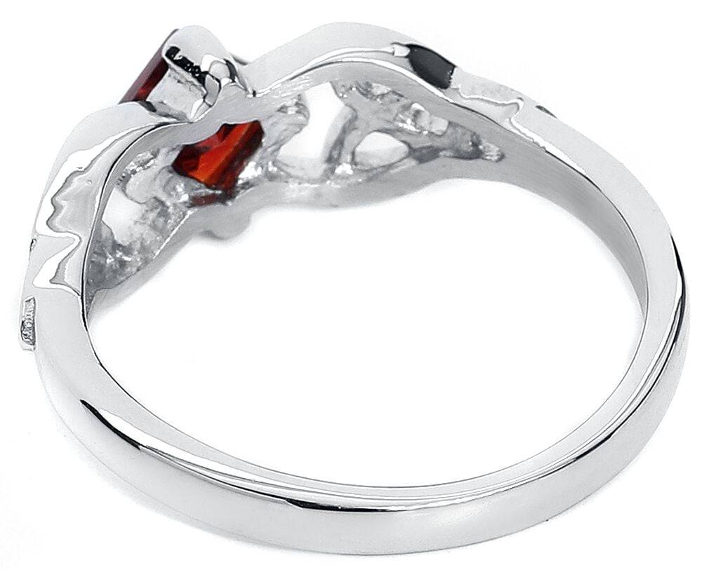 EMP "Keltischer Knoten" Ring Silberfarben Von EtNox