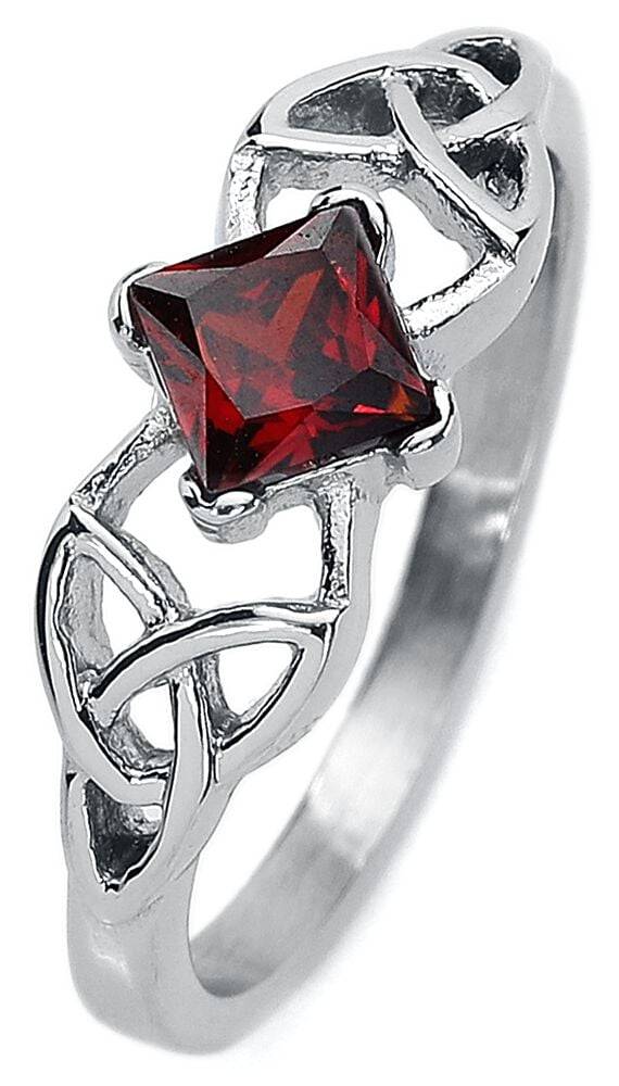 EMP "Keltischer Knoten" Ring Silberfarben Von EtNox