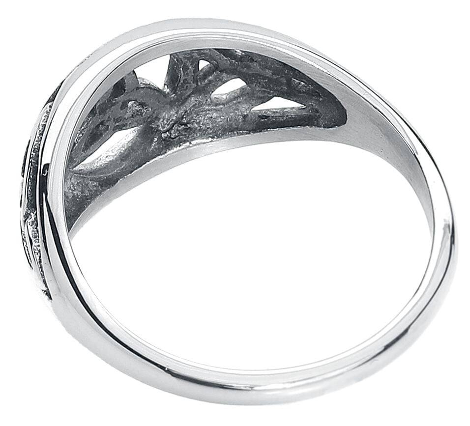 EMP "Keltischer Knoten" Ring Silberfarben Von EtNox