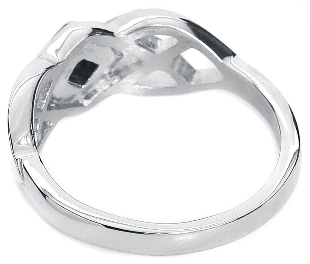 EMP "Keltischer Knoten" Ring Silberfarben Von EtNox