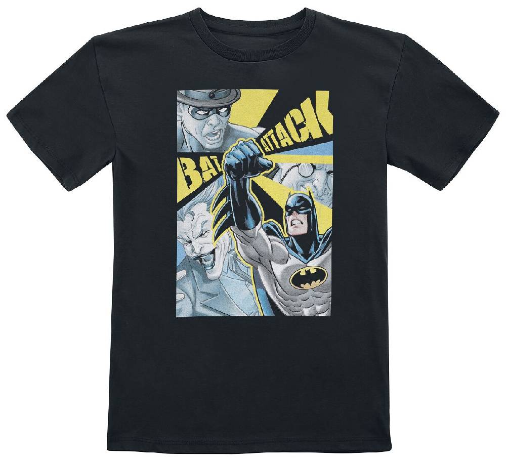 EMP "Kids - Bat Attack" T-Shirt schwarz von Batman