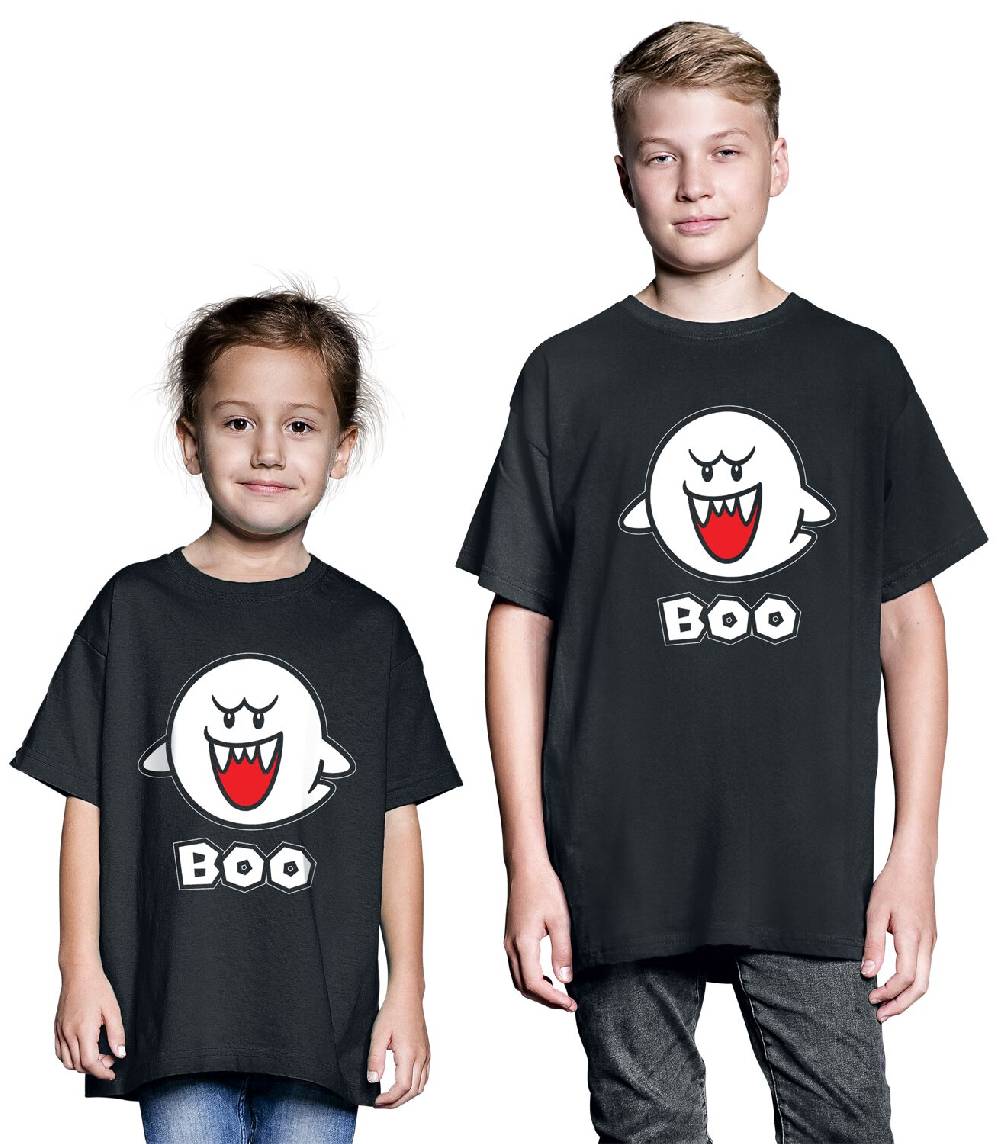 EMP "Kids - Boo" T-Shirt Schwarz Von Super Mario