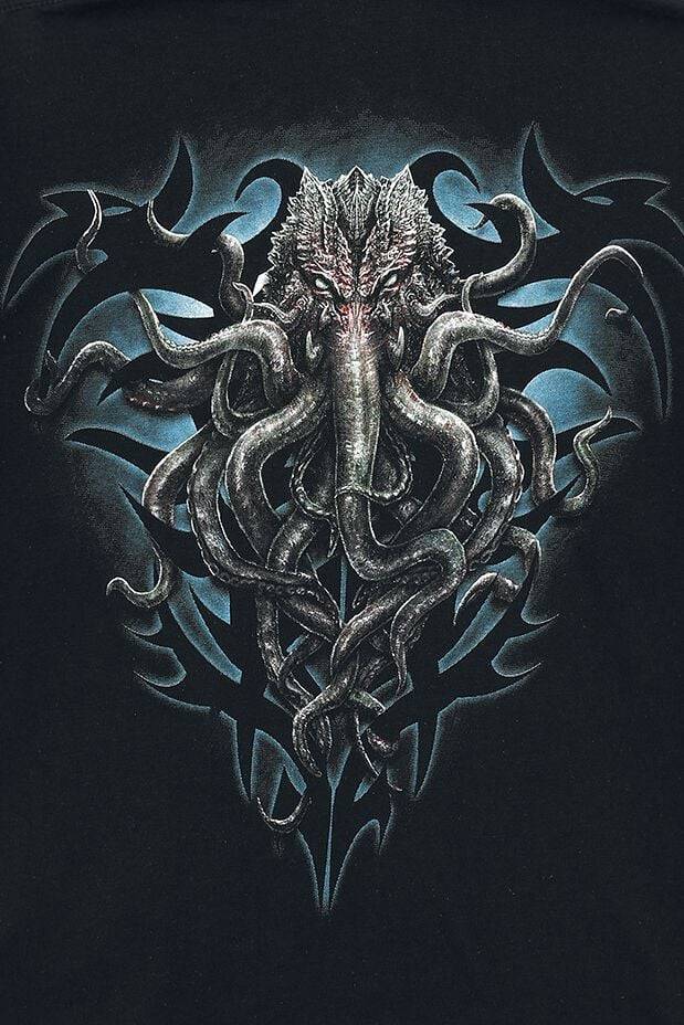 EMP "Kids - Cthulhu" T-Shirt Schwarz Von Spiral
