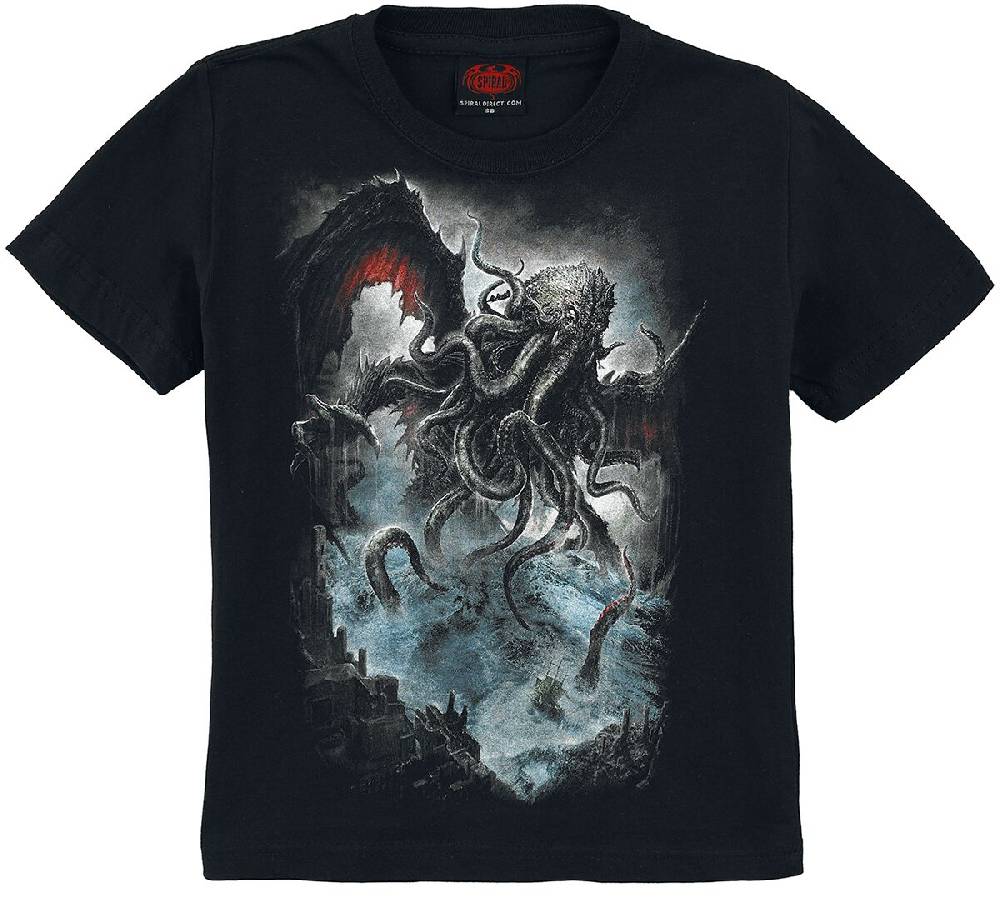 EMP "Kids - Cthulhu" T-Shirt schwarz von Spiral