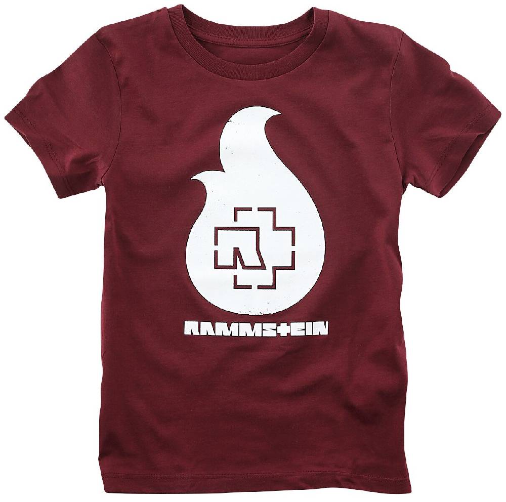 EMP "Kids - Flamme" T-Shirt burgund von Rammstein EMP "Kids - Flamme" T-Shirt burgund von Rammstein