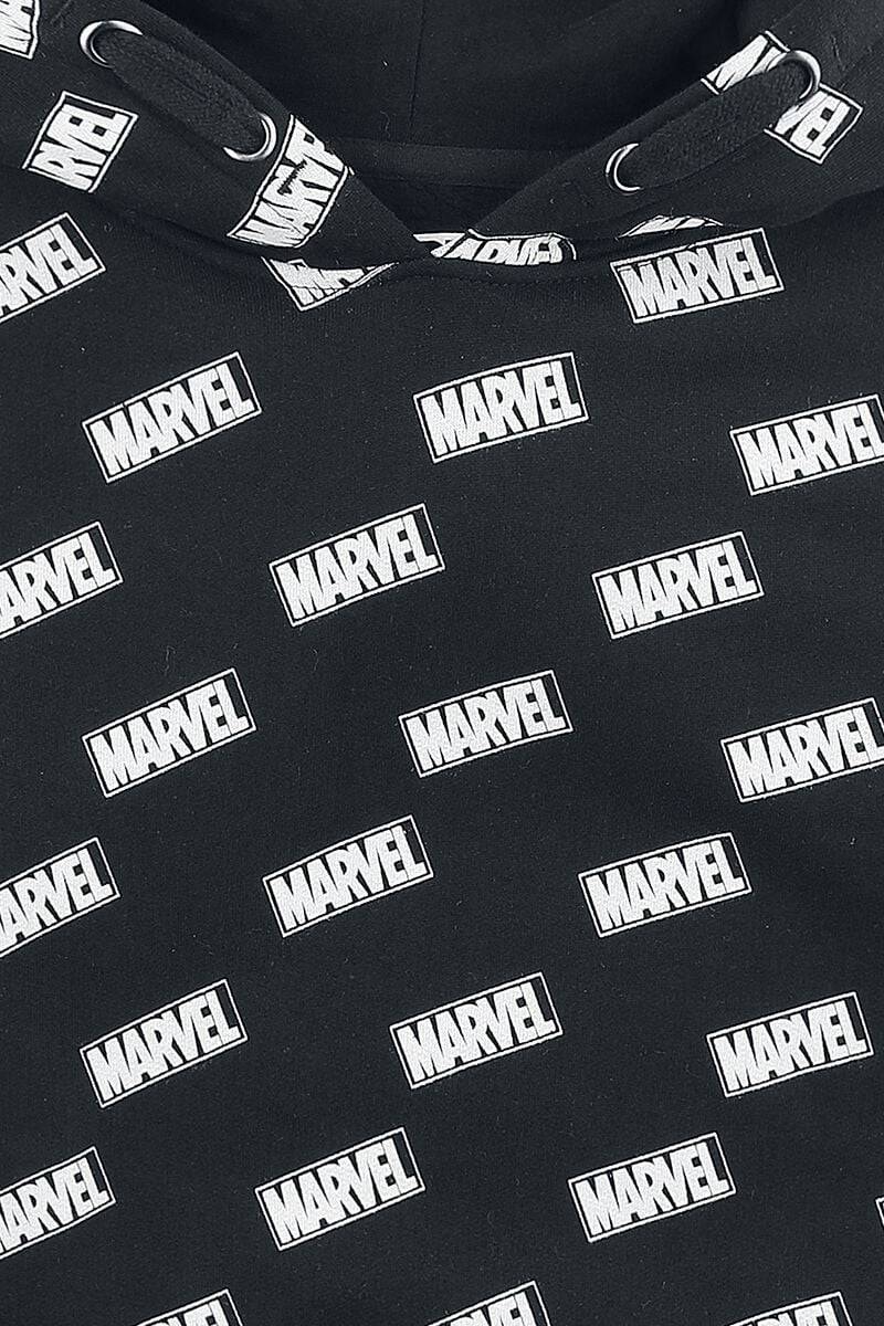 EMP "Kids - Logo" Kapuzenpullover Schwarz Von Marvel
