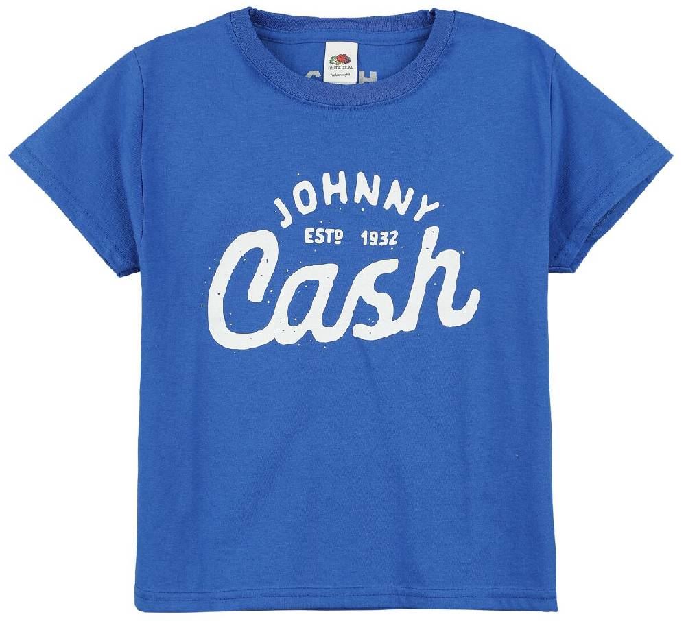 EMP "Kids - Logo" T-Shirt blau von Johnny Cash
