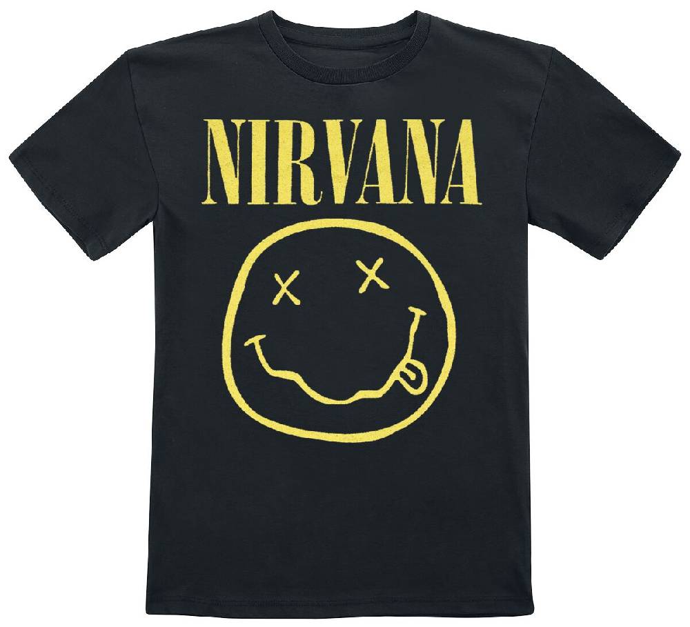 EMP "Kids - Logo" T-Shirt schwarz von Nirvana