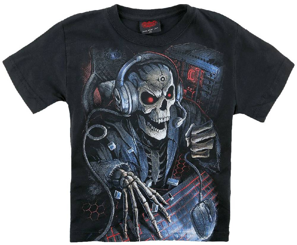 EMP "Kids - PC Gamer" T-Shirt schwarz von Spiral