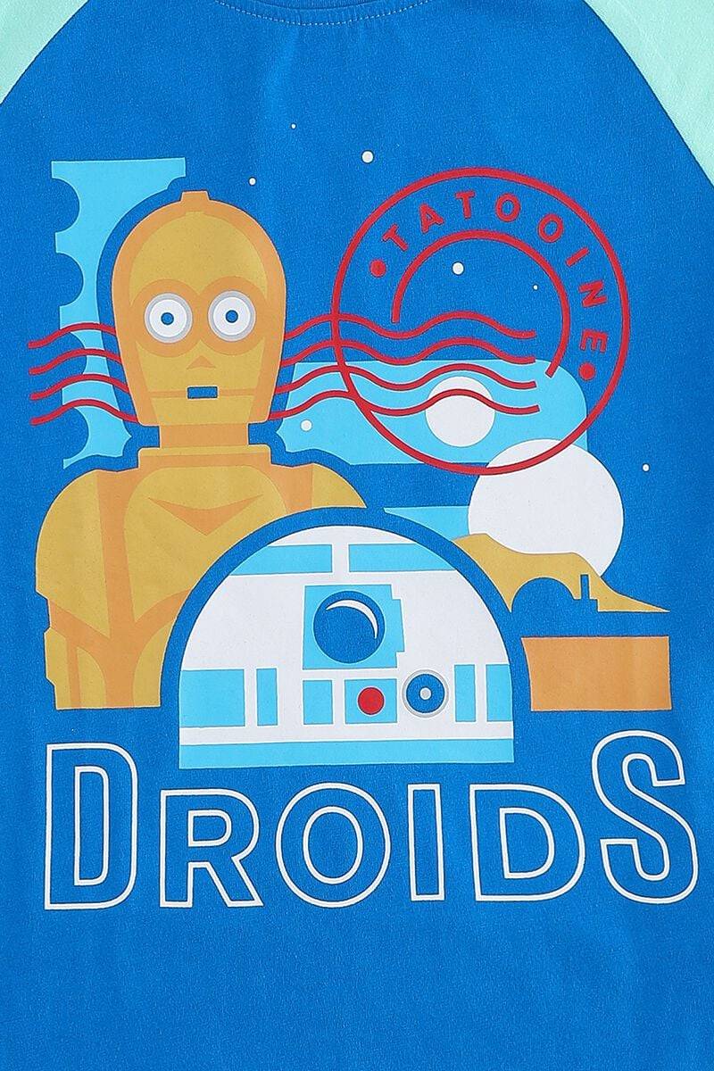 EMP "Kids - R2-D2" Kinder-Pyjama Blau Von Star Wars
