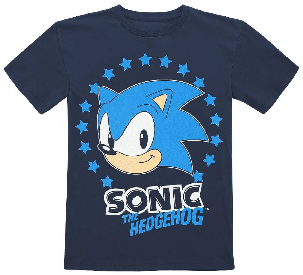 EMP "Kids - Stars" T-Shirt blau von Sonic The Hedgehog