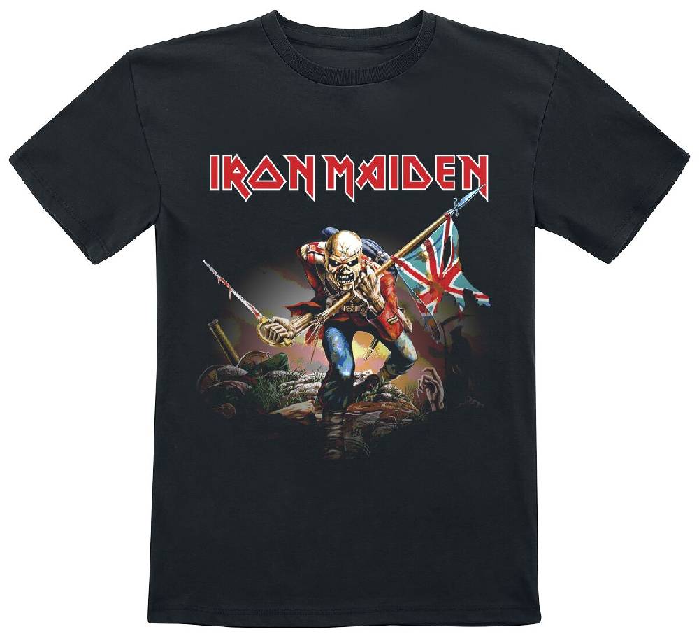 EMP "Kids - Trooper" T-Shirt schwarz von Iron Maiden