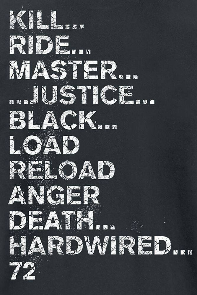 EMP "Kill Ride Master" T-Shirt Schwarz Von Metallica