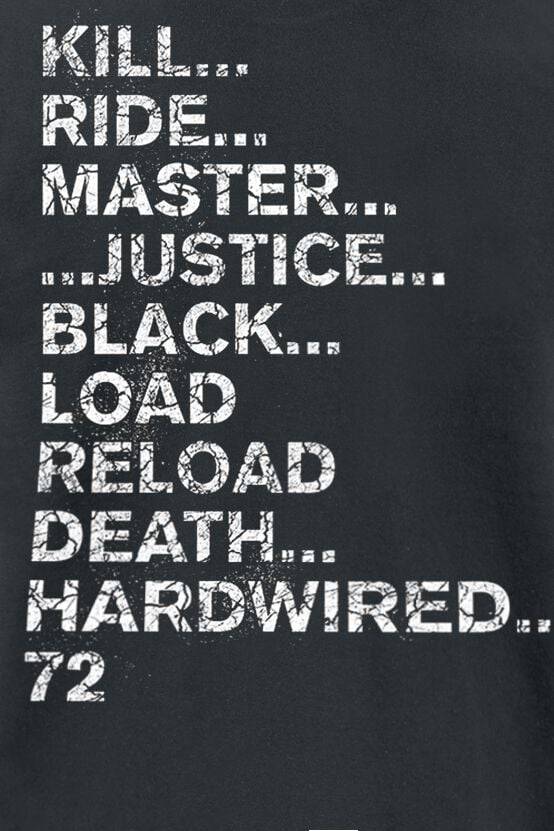 EMP "Kill Ride Master" T-Shirt Schwarz Von Metallica