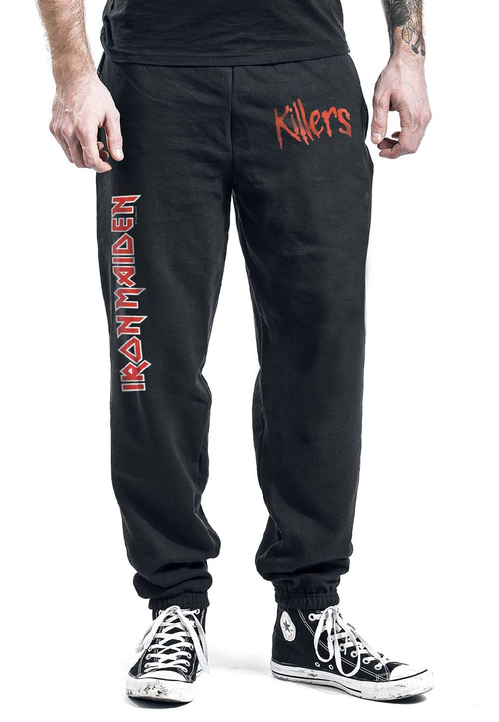 EMP "Killers" Trainingshose Schwarz Von Iron Maiden