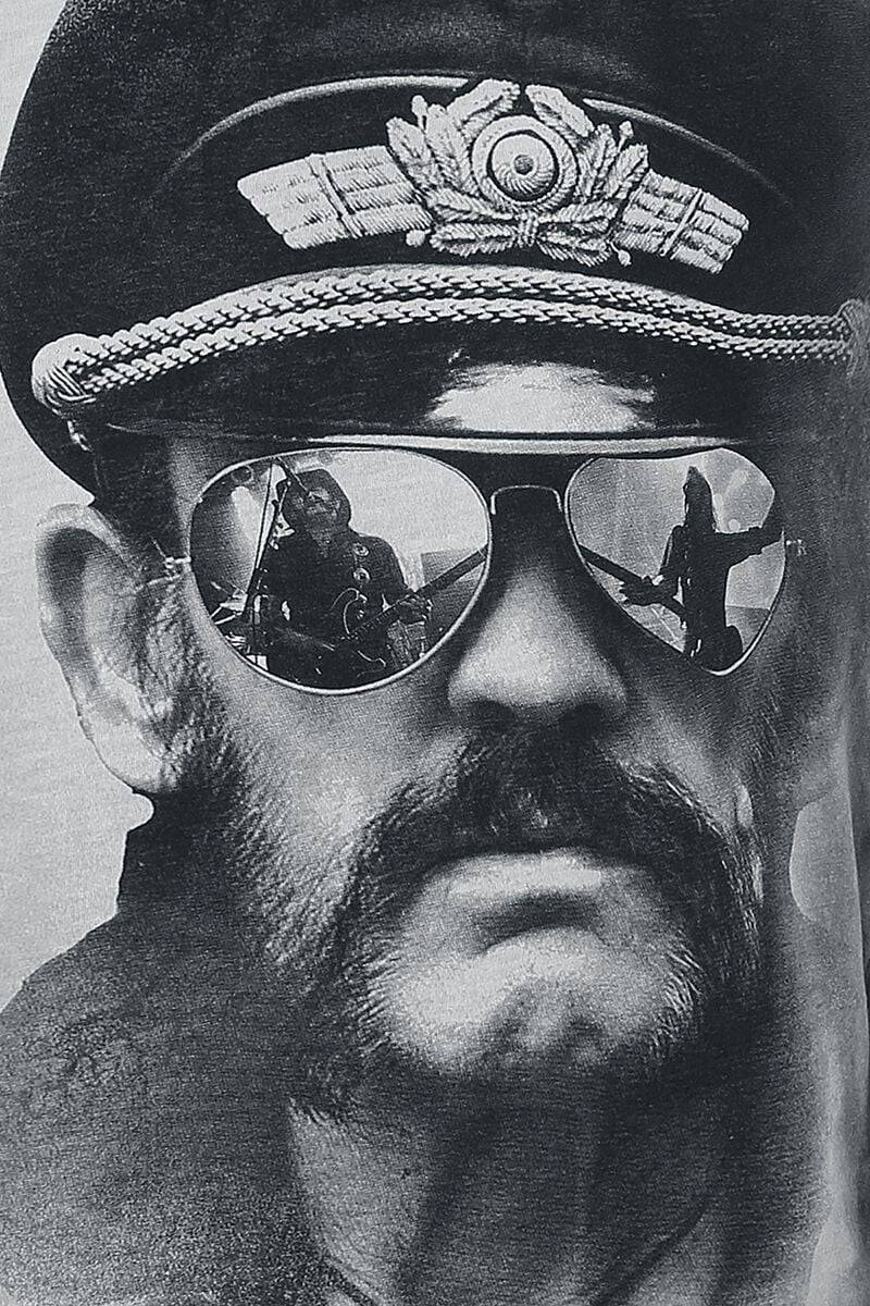 EMP "Kilmister Side" T-Shirt Altweiß/grau Von Lemmy