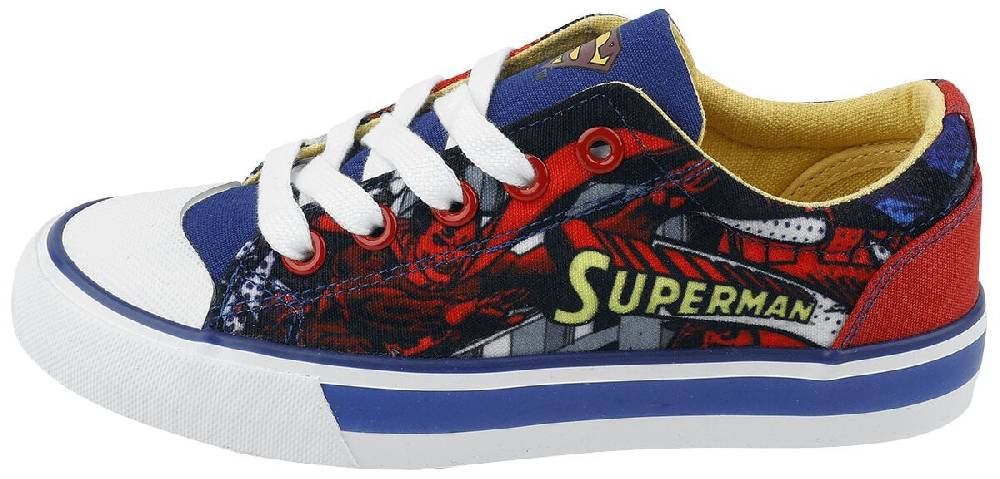EMP Kinder Sneaker Blau/rot Von Superman