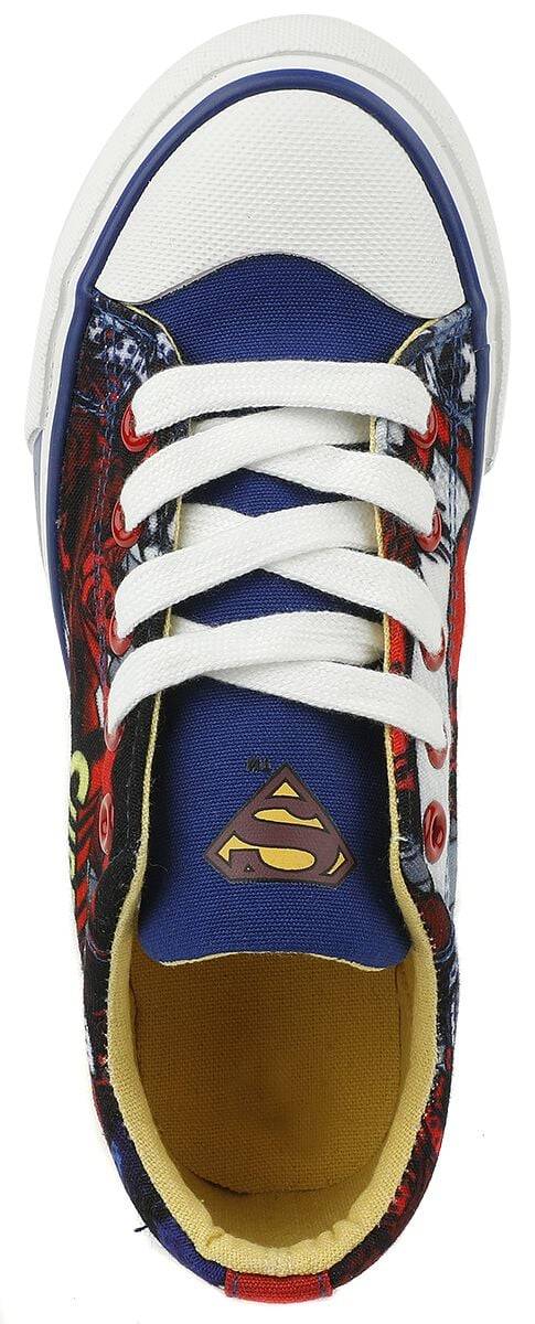 EMP Kinder Sneaker Blau/rot Von Superman