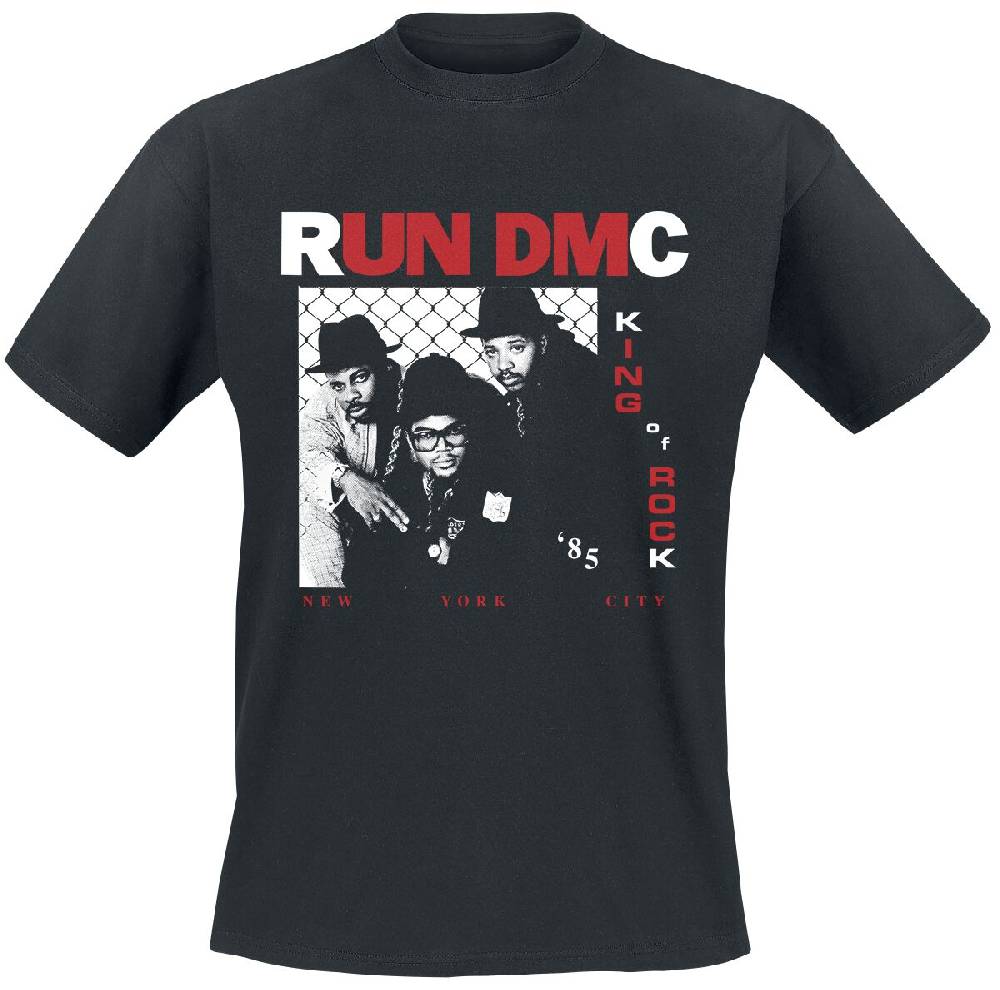 EMP "King Of Rock Photo" T-Shirt schwarz von Run DMC