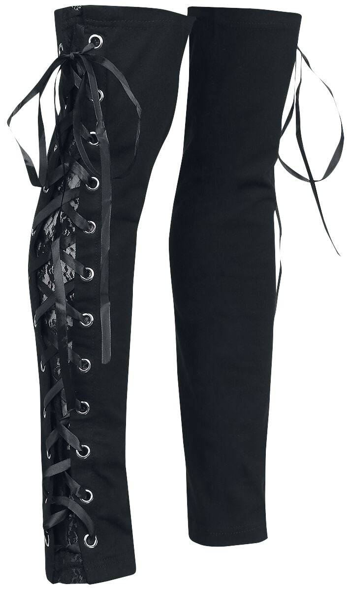 EMP Kniestrümpfe Schwarz Von Gothicana By EMP
