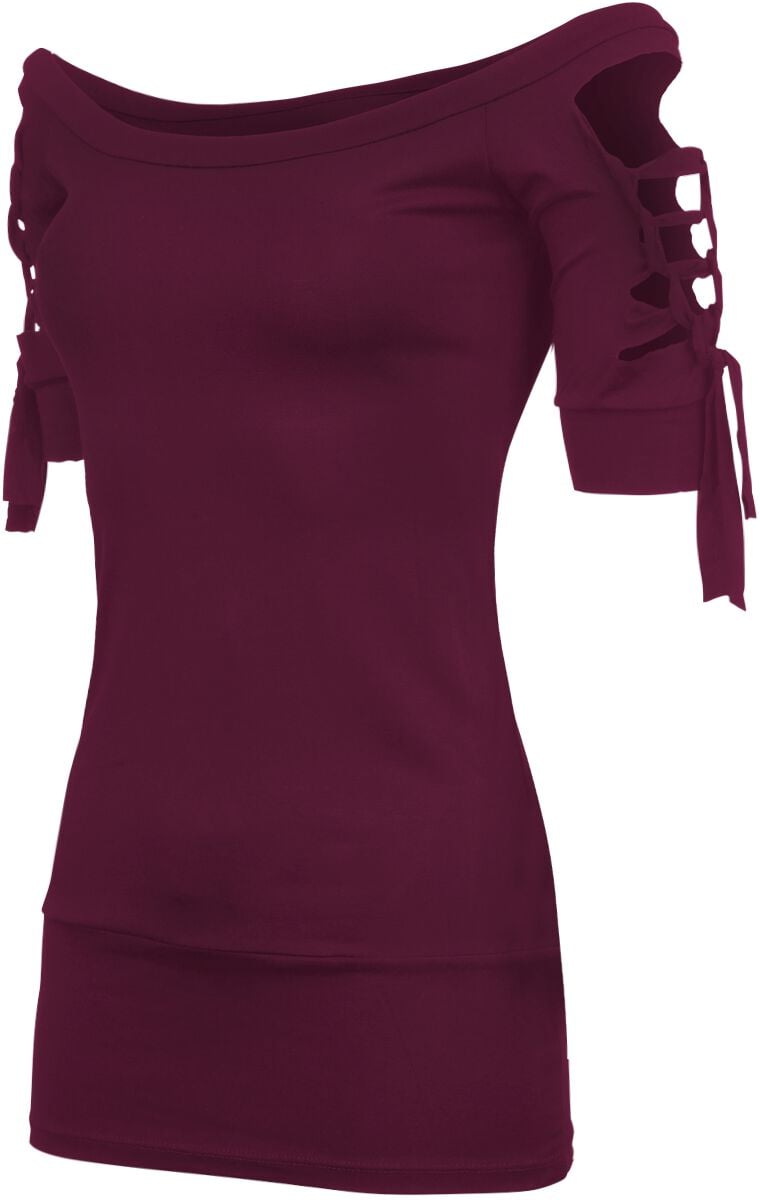 EMP "Kork" T-Shirt bordeaux von Outer Vision