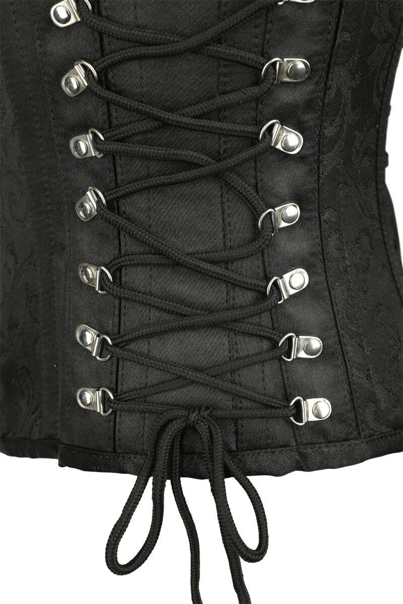 EMP Korsage Schwarz Von Gothicana By EMP