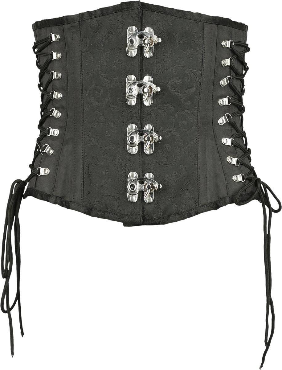 EMP Korsage schwarz von Gothicana by EMP