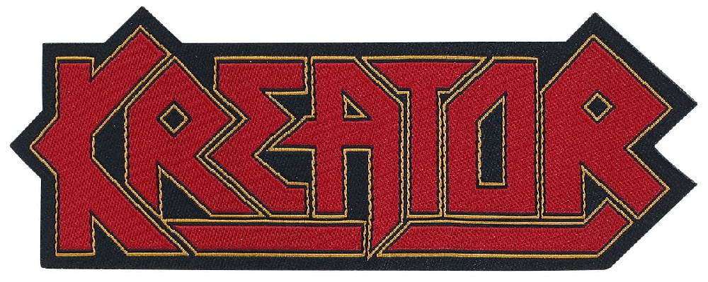 EMP "Kreator Logo" Patch schwarz/rot von Kreator