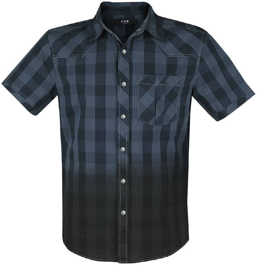 EMP Kurzarmhemd schwarz von Black Premium by EMP