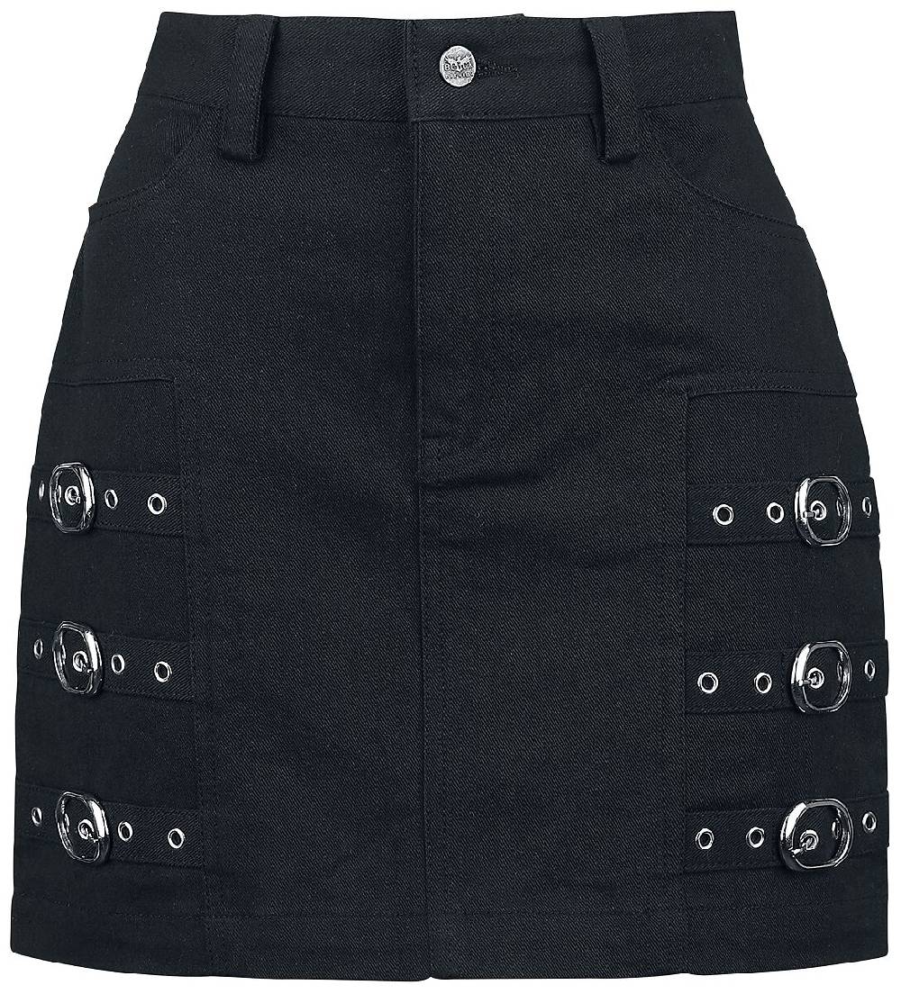 EMP Kurzer Rock schwarz von Black Premium by EMP