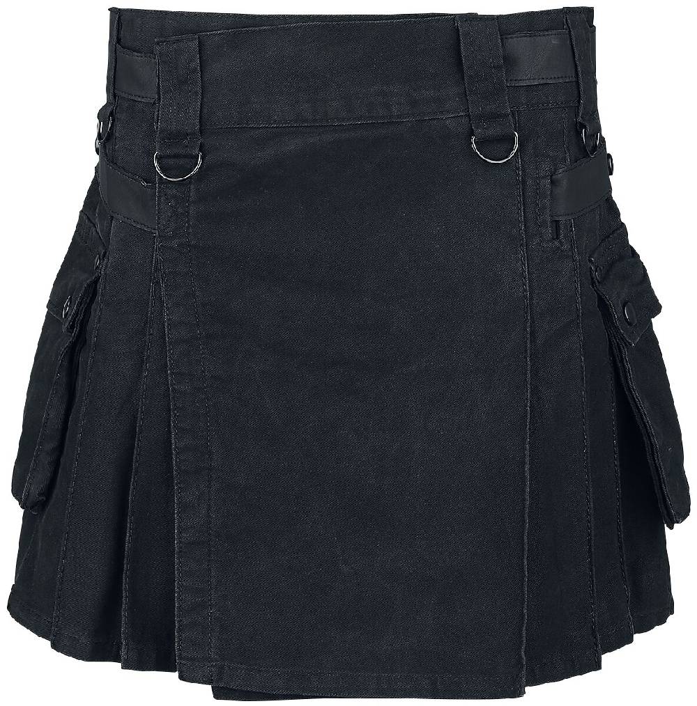 EMP Kurzer Rock schwarz von Black Premium by EMP
