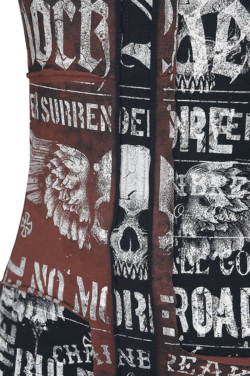 EMP Kurzes Kleid Braun Von Rock Rebel By EMP