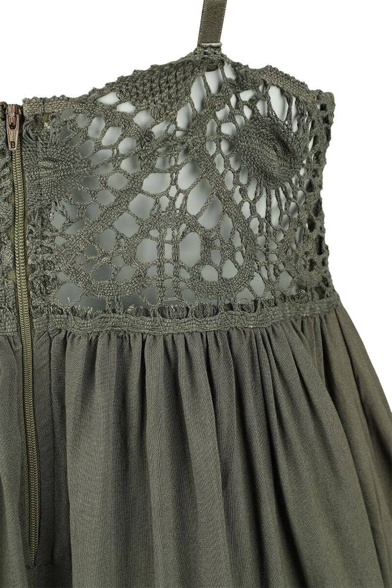 EMP Kurzes Kleid Grün Von Gothicana By EMP