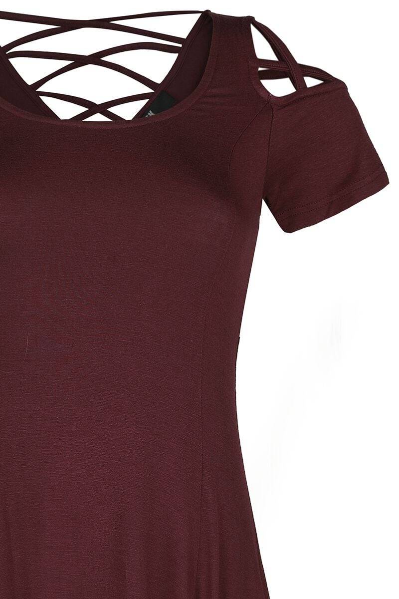 EMP Kurzes Kleid Rot Von Black Premium By EMP