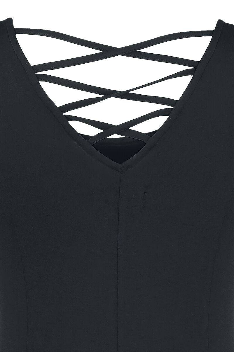 EMP Kurzes Kleid Schwarz Von Black Premium By EMP