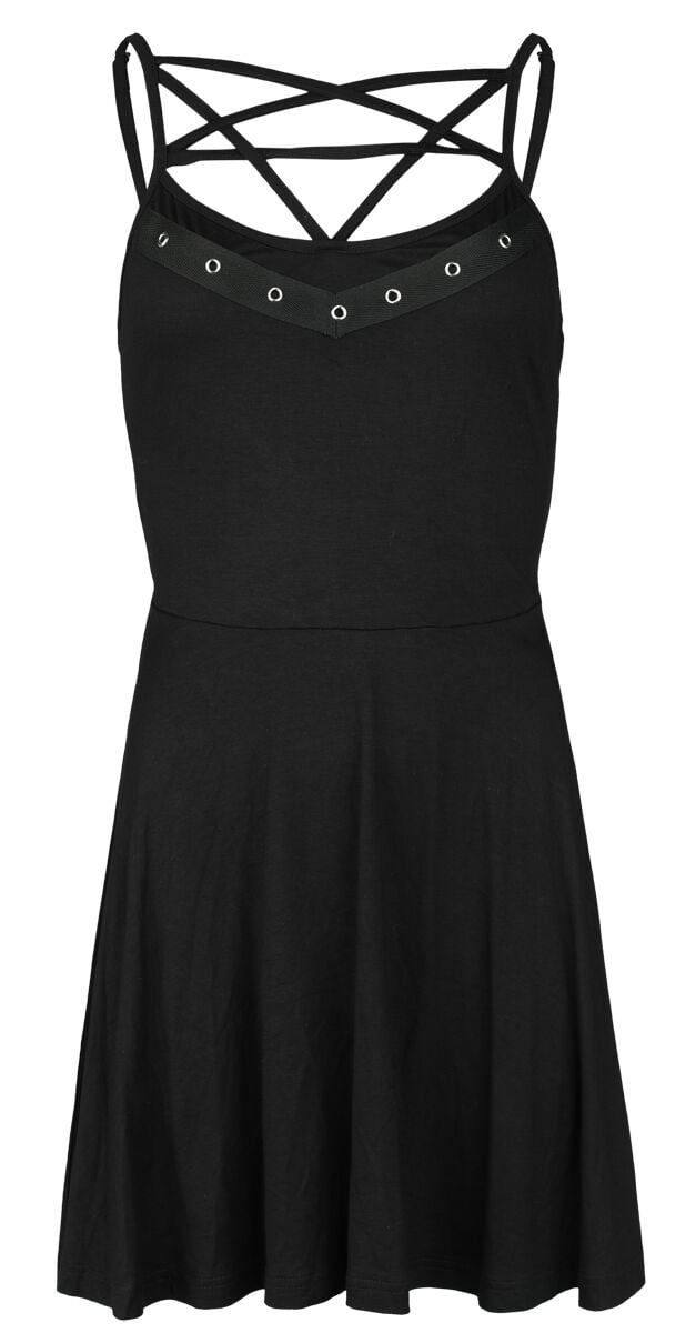 EMP Kurzes Kleid schwarz von Gothicana by EMP