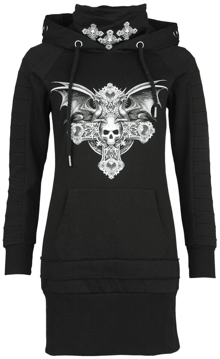 EMP Kurzes Kleid schwarz von Gothicana by EMP