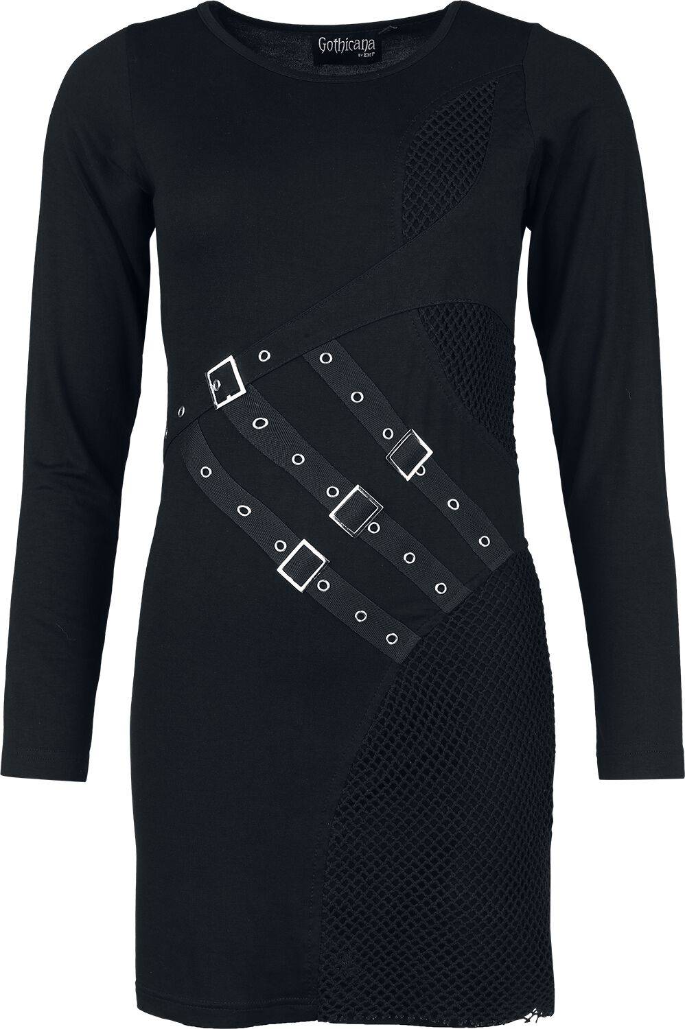 EMP Kurzes Kleid schwarz von Gothicana by EMP